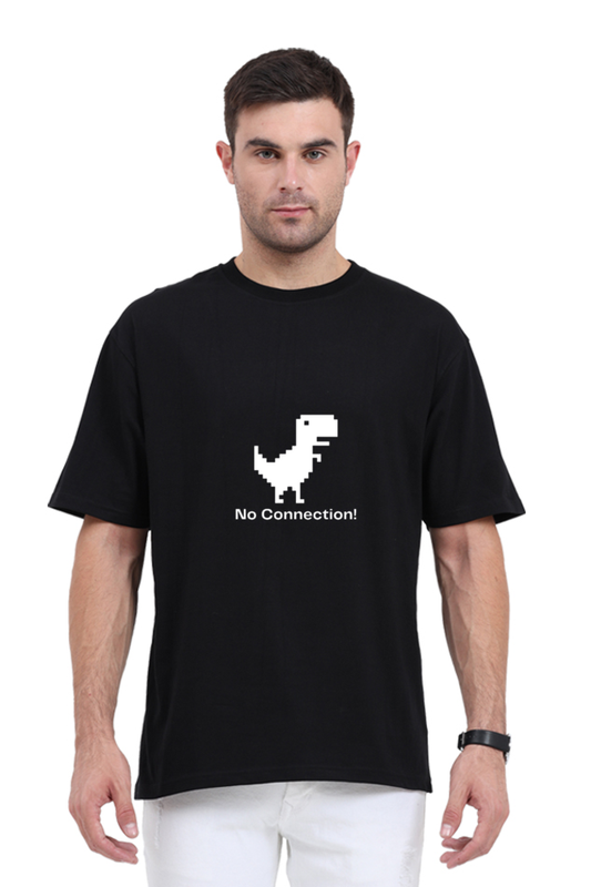 Dinosaur Gaming: Oversized Dinosaur T-Shirt